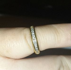 14K Engagement Band